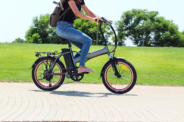 A small popular electric bike